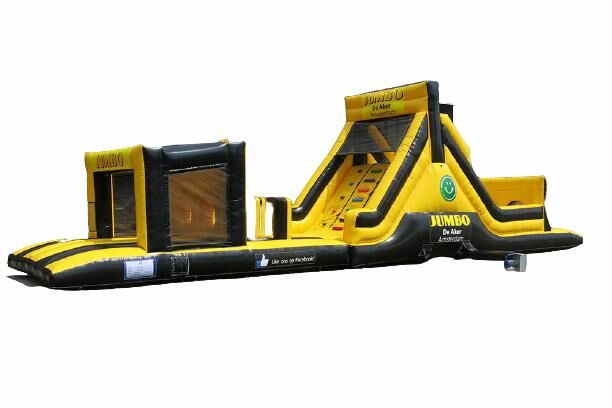 Stormbaan op maat gemaakt voor Jumbo de Akker in huisstijl